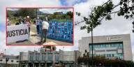 Padres de víctimas de desaparición protestaron frente al búnker de la Fiscalía en Bogotá ante la falta de avances en sus casos