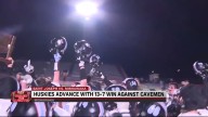 Under the Lights: Headline: St. Joseph Huskies walk away with Sectional Championship trophy over Mishawaka, first sectional title win since 2015
