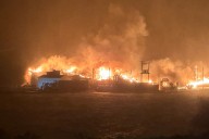 Newfoundland fish plant burns to the ground during storm