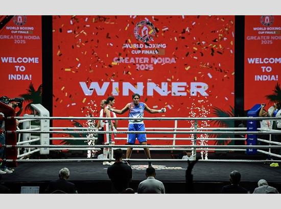 Celebratory atmosphere at C.G.C University as brand ambassador Nupur wins World Championship Photo Source: Babushahi Bureau [ FULL VIEW ]