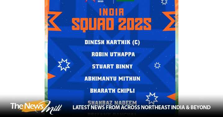 Cricket Hong Kong China unveils India’s full squad for Hong Kong Sixes 2025