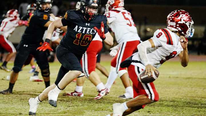 Live scoring from all seven desert teams in football playoff openers