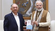 PM Modi Meets Author Berjis Desai, Receives A Copy Of ‘Modi’s Mission’