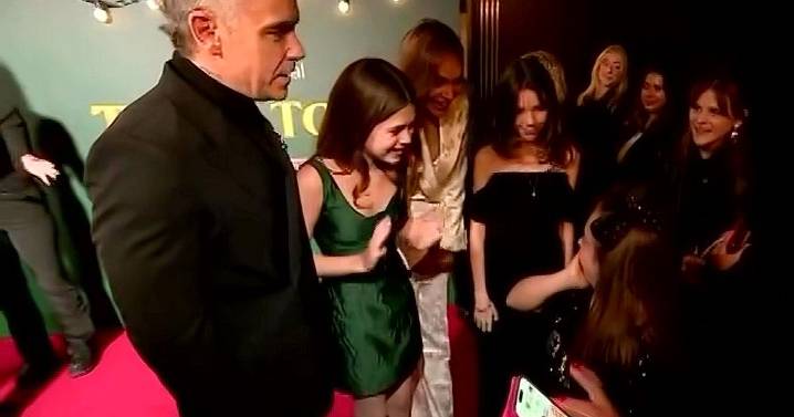 Robbie Williams' daughter Teddy, 13, branded 'amazing' as she meets superfan