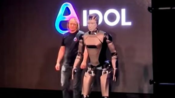 Russia’s much-hyped humanoid robot face-plants onstage during debut