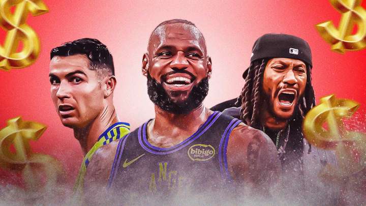 Lebron James, Cristiano Ronaldo and the athletes with the highest paid sponsorships
