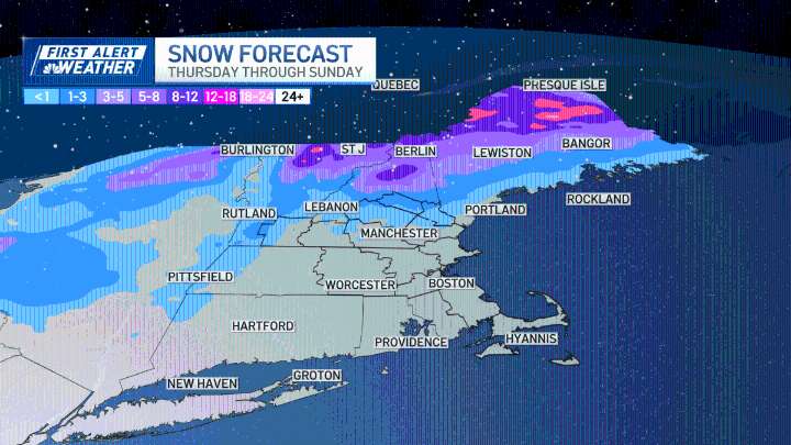 Winter storm in Boston: How much snow will Mass., NH get?