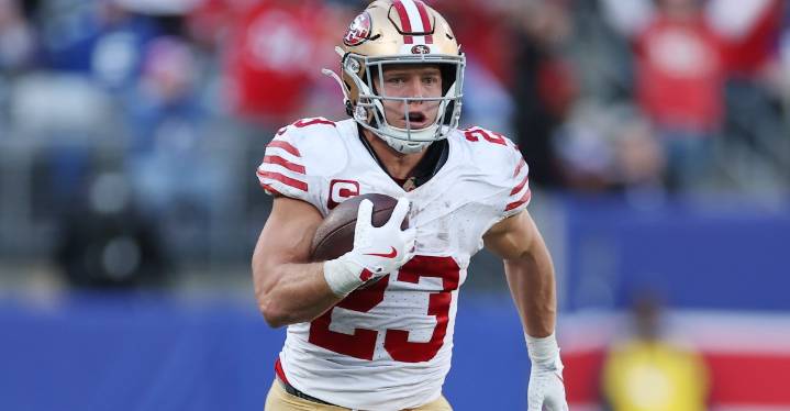 Should the 49ers lessen CMC’s load over 2nd half of the season?