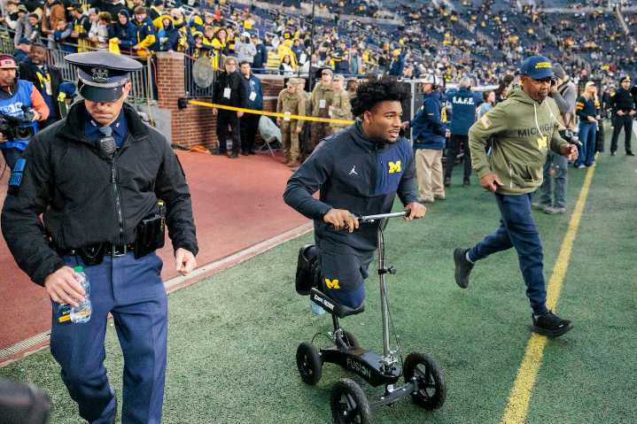 Michigan mum on Justice Haynes’ injury: Will he return before season’s end?