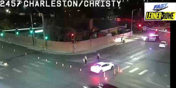 Police responding to east Las Vegas crash, lanes close