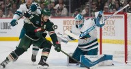 Graf scores in OT as Sharks come back to beat Wild 2