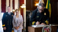 Jaime Moore sworn in as new Los Angeles fire chief after City Council confirmation