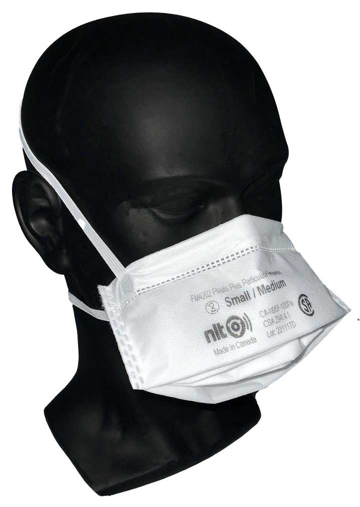NIOSH approves Canadian-made Pleats Plus® N95 Respirator