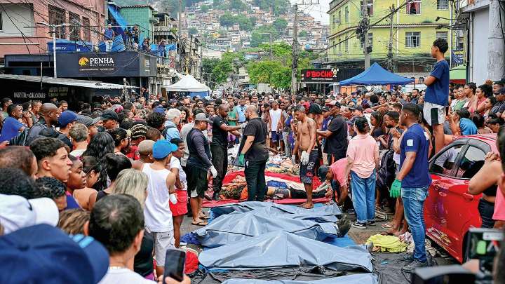 Operación atroz en Río de Janeiro y otras seis noticias internacionales de la semana