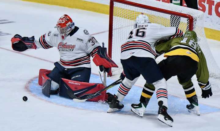 Generally not a good night for the North Bay Battalion in Oshawa on Friday night