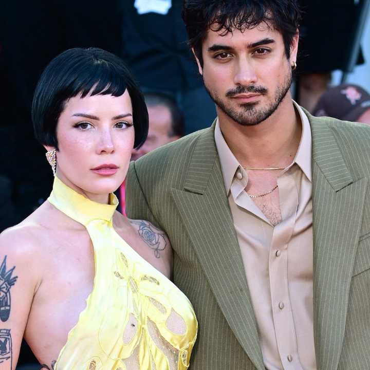 Halsey and Fiancé Avan Jogia's Nude Halloween Couples Costume