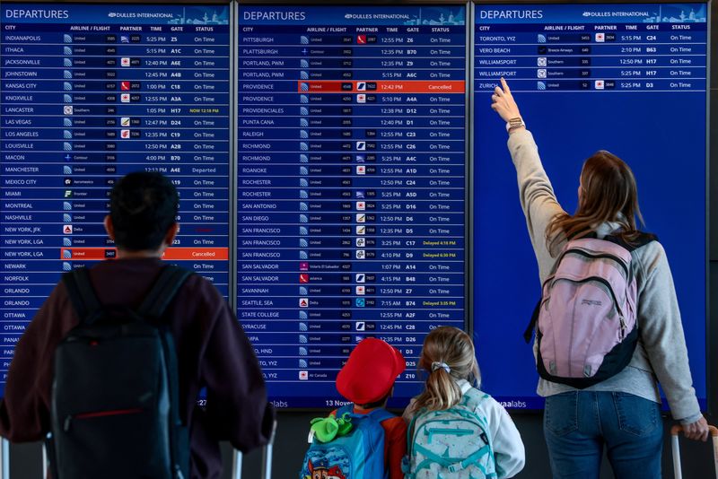 US airlines reduce flight cuts for Friday despite 6% FAA order