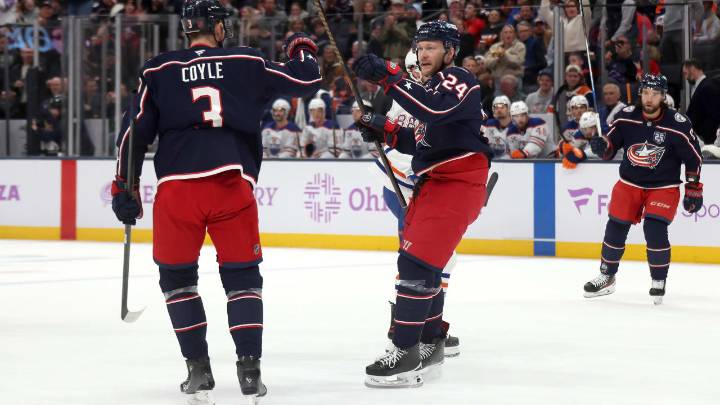 Olivier, Coyle each has 3 points, Blue Jackets hold off Oilers