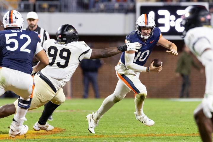 UVA hopes to ‘refocus on our next week’ after disappointing loss to Wake Forest