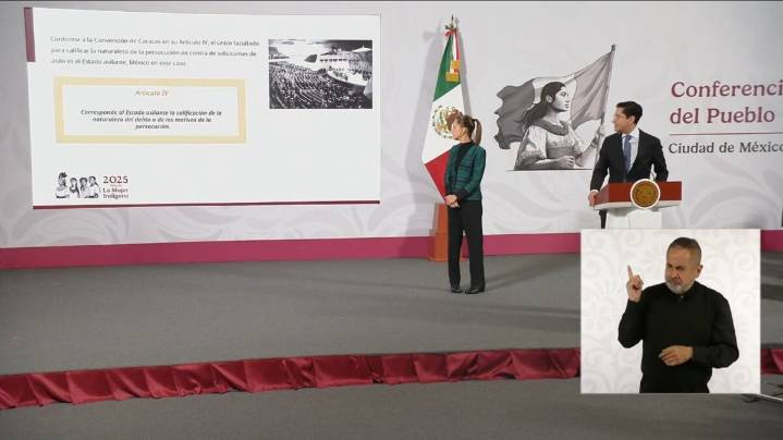 Expone México razones de asilo político para Betssy Chávez