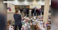 Bellevue pantry receives truckloads of donations from community