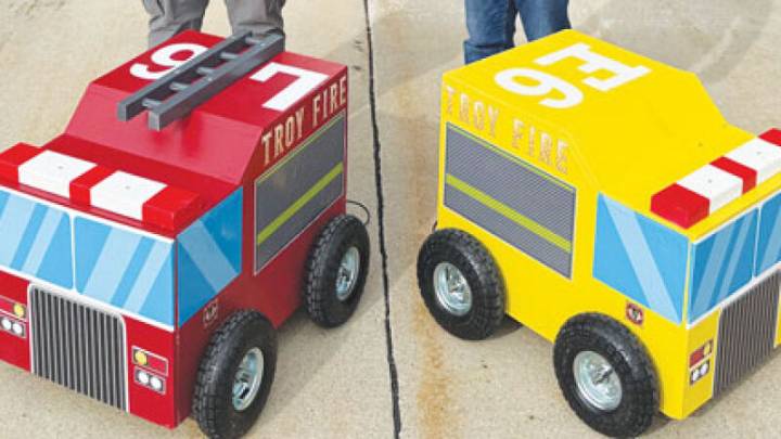 Eagle Scout creates ‘flow trucks’ for Troy Fire Department
