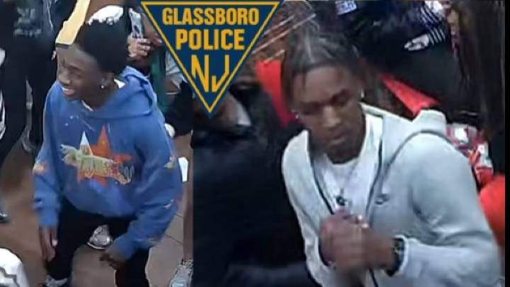 Police seek pair after officer attacked at NJ pizza shop