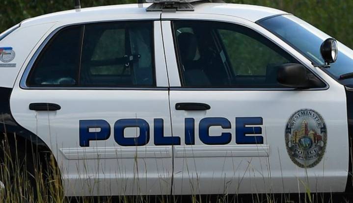 Pedestrian stuck, killed in Westminster crash, police say