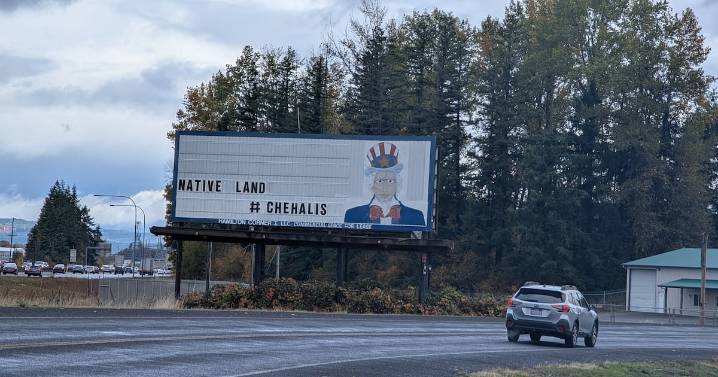 The Uncle Sam Billboard Along I-5 Is Now Brought to You by the Chehalis Tribe