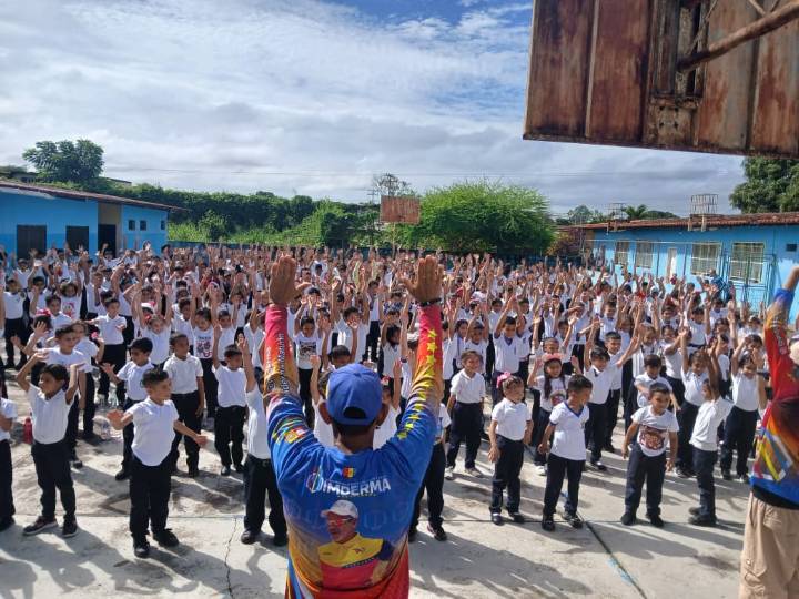 Impulsan actividades deportivas en las escuelas de Maturín