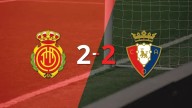 LaLiga EA Sports: Con doblete de Vedat Muriqi, Mallorca empató con Osasuna 2