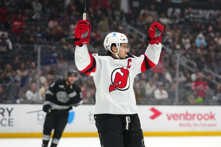 Dawson Mercer's 2 short-handed goals spark Devils in win over Kings - The Rink Live | Coverage of youth, junior, high school and college hockey