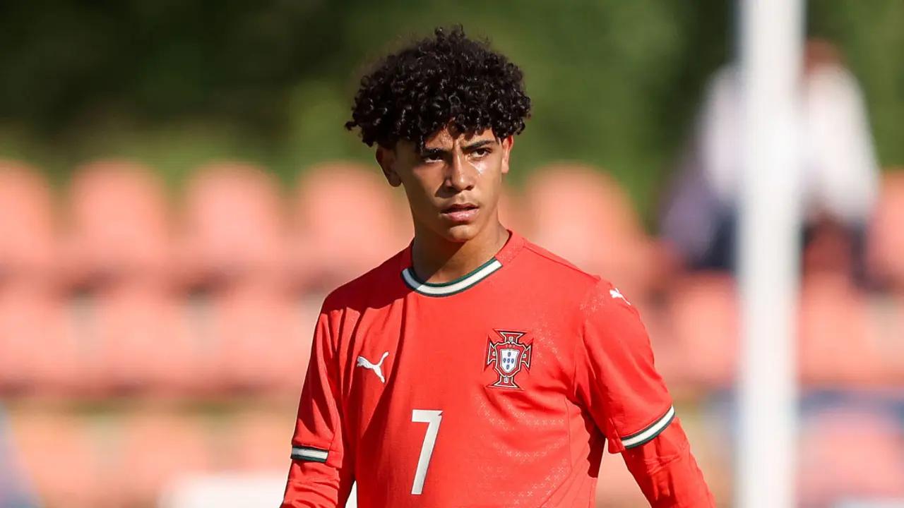 Vea acá el primer gol del hijo de Cristiano Ronaldo con la Selección de Portugal; así definió