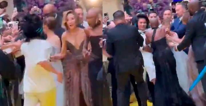 Caos en la premiere de Wicked: fan se lanza hacia Ariana Grande y Cynthia Erivo reacciona [Video]