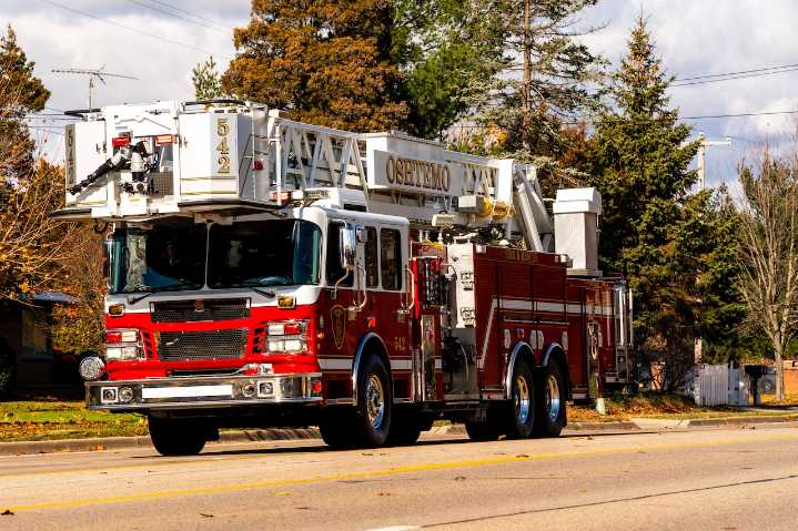 Oshtemo Township firefighter, 35, memorialized with processional