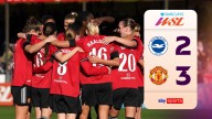 Brighton 2-3 Manchester United | Women's Super League highlights
