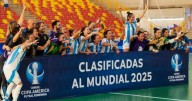 Con un gol de la puntana Quevedo, Argentina ganó y pasó de ronda