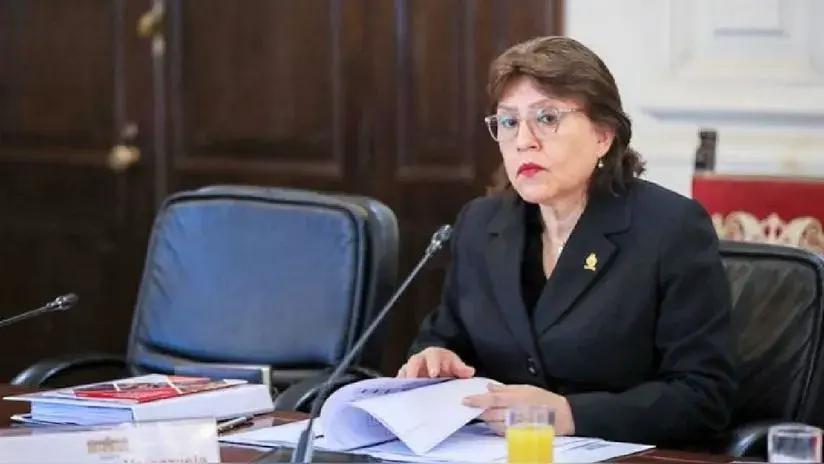 Delia Espinoza critica a Tomás Gálvez por remoción de fiscal encargada del caso Cuellos Blancos: "Uno mismo no puede actuar como juez y parte"