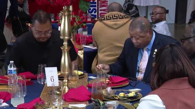Veterans got chance to enjoy some good food and even better company Saturday