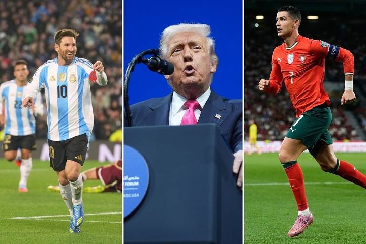 Donald Trump pasa de Messi a Cristiano Ronaldo en solo 14 días: dos encuentros de alto perfil rumbo al año del Mundial 2026