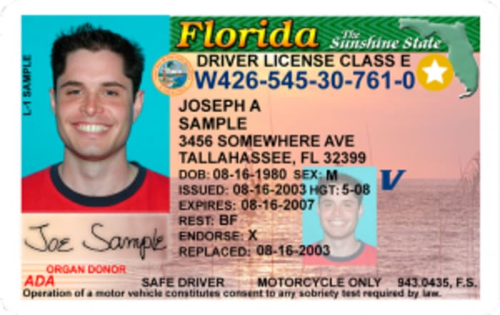 Florida is selling your driver’s license data to companies, a state lawmaker says. She filed a bill to stop it