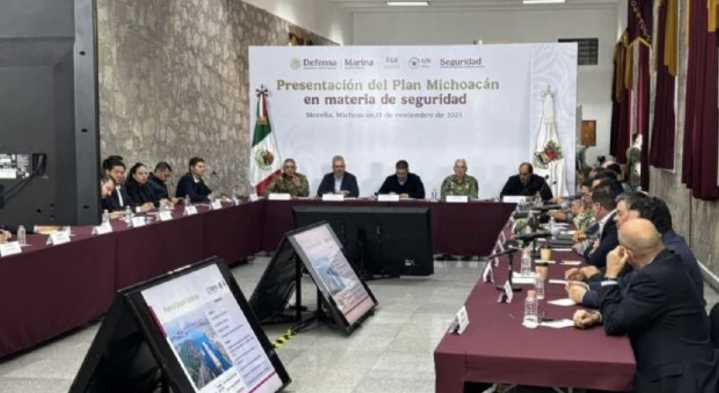 Operativo Paricutín: Harfuch presenta plan de seguridad en Morelia