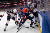 Roslovic caps Oilers’ late comeback with OT winner against Blue Jackets