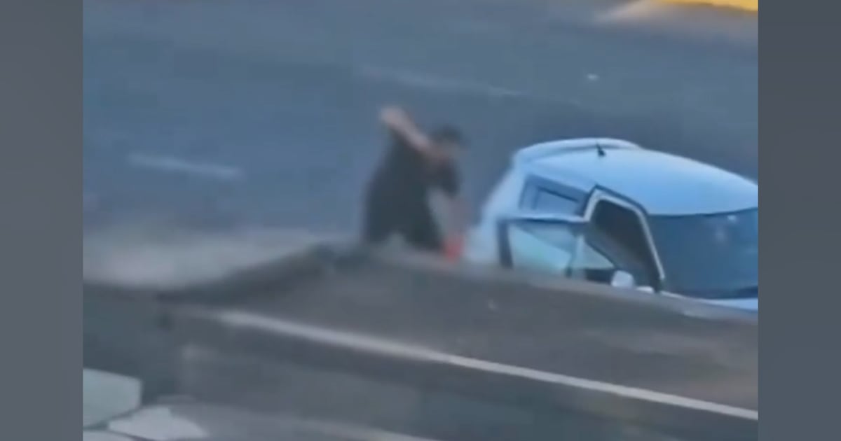 Choques y disparos al aire: médico protagoniza violenta pelea en pleno centro de Iquique