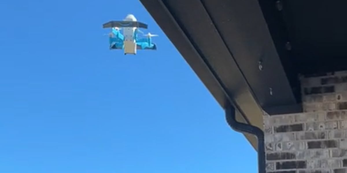 Amazon’s Prime Air drone delivery service now live in Waco, Texas