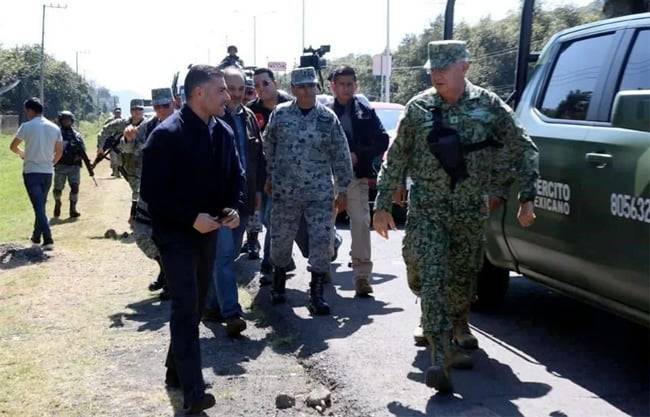 Recorre Gabinete de Seguridad calles de Uruapan