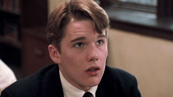 How A Teenage Ethan Hawke Rewrote His Dead Poets Society Character's Major Scene