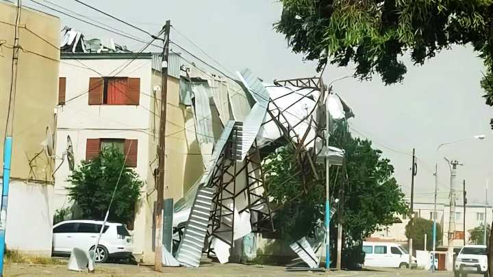 Vientos extremos en Comodoro: un día perdido por el temporal