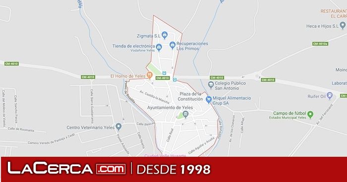 Herido un trabajador tras precipitarse desde un tejado a seis metros de altura en Yeles (Toledo)