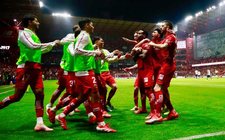 ¡Toluca es el primer finalista del Apertura!